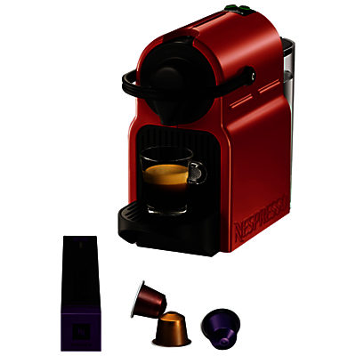 Nespresso Inissia Coffee Machine by KRUPS Red Nespresso Inissia Coffee Machine by KRUPS Red